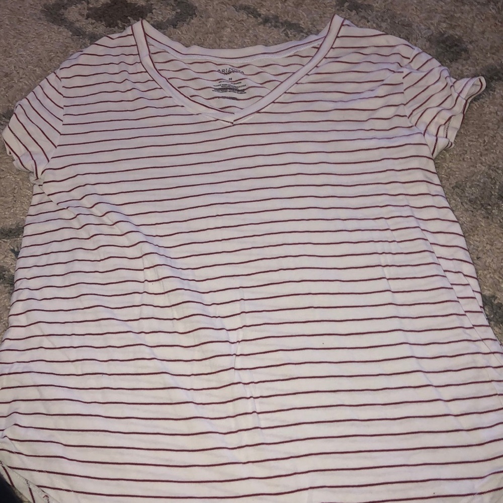 A stripped blouse